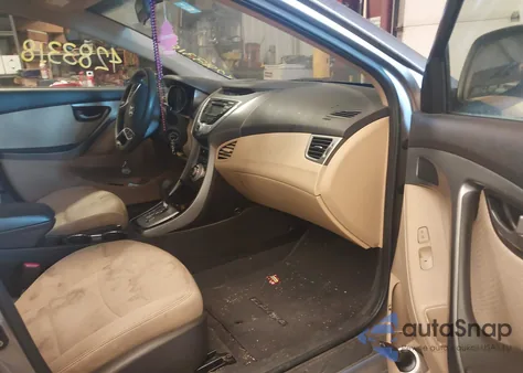 2011 Hyundai Elantra Gls/Limited from USA, damaged, VIN 5NPDH4AE3BH016971